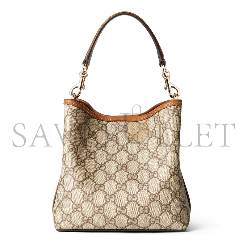GUCCI GG EMBLEM SMALL BUCKET BAG 815118 (20.5*18*11.5cm) GUCCI GG EMBLEM SMALL BUCKET BAG 815118 (20.5*18*11.5cm)